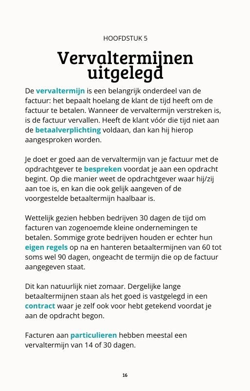 Facturen die betaald worden | GRATIS Digitale Gids!