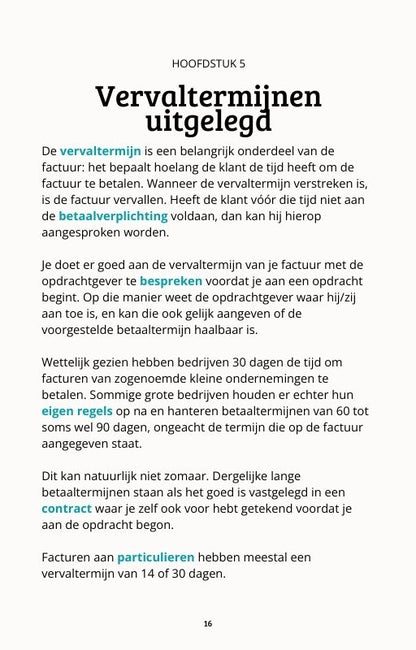 Facturen die betaald worden | GRATIS Digitale Gids!