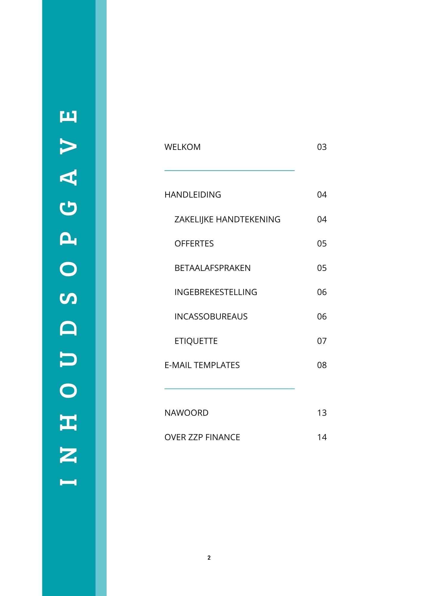 E-mail Templates: Debiteurenbeheer